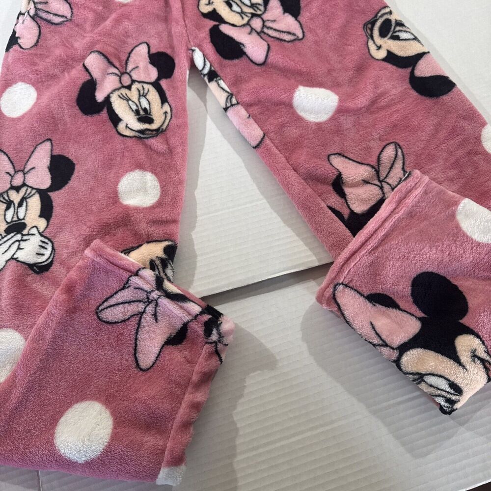 Pink Minnie Mouse Pjs With Pockets - Picture 5 of 7